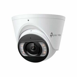 Camera supraveghere IP Dome TP-LINK Full Color VIGI C445, 4MP, 2.8 mm, IR/lumina alba 30 m, microfon, detectie si clasificare om/vehicul, slot card, vizualizare de pe telefon, PoE imagine