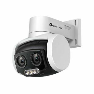 Camera supraveghere IP Speed Dome PT cu lentila duala TP-LINK Full Color VIGI C540V, 4 MP, 4 - 12 mm, IR/lumina alba 30 m, microfon si difuzor, slot card, active defense, clasificare si detectie om/vehicul, vizualizare de pe telefon, PoE, auto tracking imagine