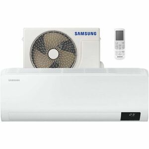 Aparat de aer conditionat Samsung Luzon 9000 BTU, Clasa A++/A+, Fast cooling, Mod Eco, AR09TXHZAWKNEU/AR09TXHZAWKXEU, Alb imagine