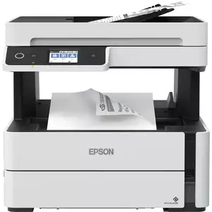 Multifunctional inkjet monocrom Epson EcoTank M3170, Duplex, ADF, Wireless, Retea, A4 imagine