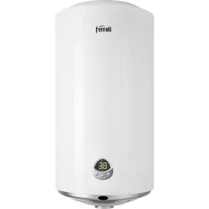 Boiler electric Ferroli TND Plus 50, 1500 W, 50 l, 3 trepte putere, panou comanda digital, functie Smart imagine