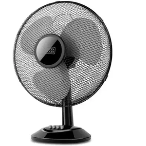 Ventilator de birou BXEFD41E, 40 W, Functie oscilatie, 3 trepte de viteza, H 50 cm, Negru imagine