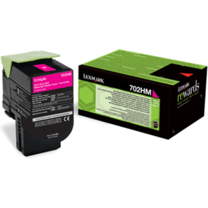 Lexmark 702HM Magenta High Yield Return Program Toner Cartridge imagine