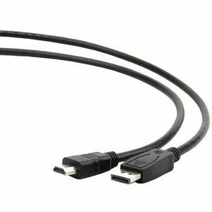 Cablu DisplayPort la HDMI 3m, (T/T), black imagine