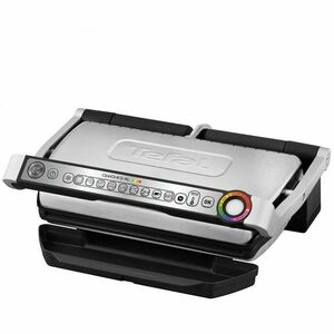 Grill electric OPTIGRILL+ XL GC722D34, 2000 W, 9 programe automate de gatit, 4 grade de gatit, placi detasabile, inox imagine