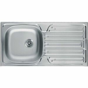 Chiuveta Inox CIN 611 DR, Inox, 780x435mm, Cuva Stanga imagine