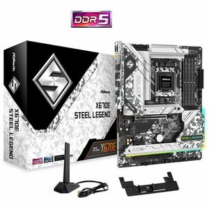 Placa de baza X670E Steel Legend, socket AM5 imagine