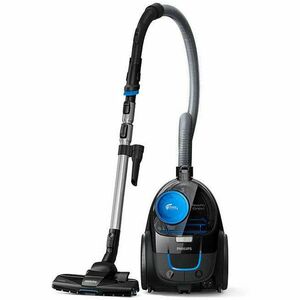 Aspirator fara sac PowerPro Compact FC9331/09, 650 W, 24.3kWh/an, 1.5 l, PowerCyclone 5, perii TriActive, filtru anti-alergic ECARF, clasa A, negru imagine