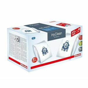 Pachet 16 saci aspirator Miele GN HyClean 3D XXL, 4 filtre motor, 4 filtre evacuare imagine