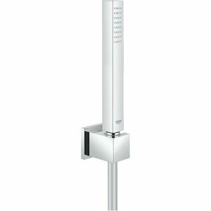 Set para de dus Grohe Euphoria Cube Stick 27703000, universala, 1/2'', suport, furtun 1.25 m, 1 pulverizare, Crom imagine