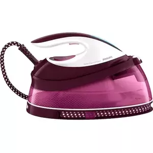 Statie de calcat Philips PerfectCare Compact GC7842/40, Optimal Temp, talpa Steam Glide, 120 g/min, 400 g abur, 6.5 bari, rezervor 1500 ml, Smart Calc Clean, Violet imagine