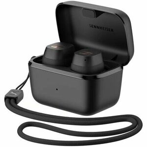 Casti Sennheiser Sport True Wireless, Negru imagine