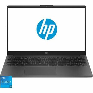 Laptop HP 250 G10 cu procesor Intel Core i5-1335U 10-Core (1.3GHz, up to 4.6GHz, 12MB), 15.6 inch FHD, Intel UHD Graphics, 8GB DDR4, SSD, 512GB PCIe NVMe, Free DOS, Dark Ash Silver imagine