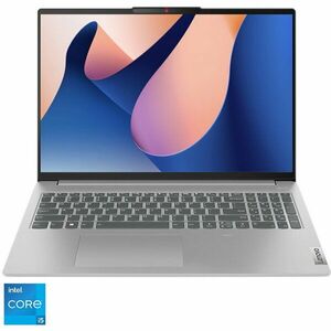 Laptop Lenovo IdeaPad Slim 5 16IAH8 cu procesor Intel® Core™ i5-12450H pana la 4.4 GHz, 16, WUXGA, IPS, 16GB, 512GB SSD, Intel® UHD Graphics, No OS, Cloud Grey imagine