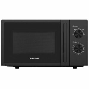 Cuptor cu microunde Albatros MWA-20MB4, 700 W, 20 L, Negru imagine