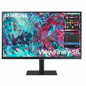 Monitor 27 inches LS27B800TGUXEN IPS 3840x2160 UHD 16: 9 1xHDMI 2xTB 4.0 (90W/15W) 3xUSB 3.0 LAN (RJ45) 5ms HAS+PIVOT flat speakers 3 years on-site imagine