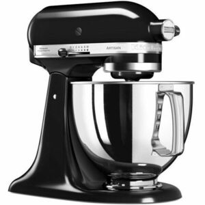 Mixer cu bol KitchenAid Artisan 5KSM175PSEOB, 300W, 4.8L, Onyx Black imagine