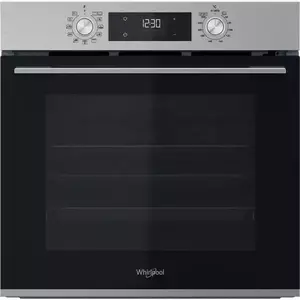 Cuptor incorporabil Whirlpool OMK58RU1X, Electric, Multifunctional, 71 l, Autocuratare pirolitica, Display, Clasa A+, Inox imagine