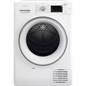 Uscator de rufe Whirlpool FFTM229X2WSEE, 9 kg, Pompa de caldura, Motor SenseInverter, EasyCleaning, Freshcare+, Alb, Clasa A++ imagine