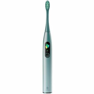 Periuta de dinti electrica inteligenta Oclean X Pro Smart Electric Toothbrush, Mist Green imagine