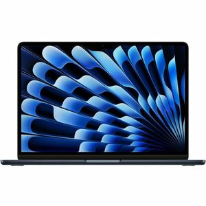 Laptop Apple MacBook Air 13.6'', cu procesor Apple M3, 8 nuclee CPU si 10 nuclee GPU, 16GB, 1TB, Midnight, INT KB imagine