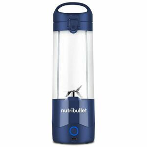 Blender portabil Nutribullet® OC003NBL, capacitate 475 ml, 15 utilizari per incarcare, USB-C, albastru imagine