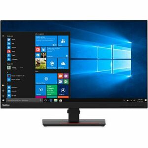 Monitor LED Lenovo ThinkVision T27q-20 27 inch 4 ms Negru 60 Hz imagine