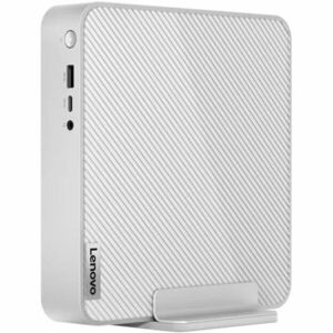 Sistem Desktop PC Lenovo IdeaCentre Mini 01IRH8 cu procesor Intel® Core™ i5-13420H pana la 4.60 GHz, 32GB DDR4, 1TB SSD, Intel® UHD Graphics, No OS, Cloud Grey imagine