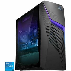 Sistem Desktop PC Gaming ASUS G13CHR cu procesor Intel® Core™ i5-14400F pana la 4.70 GHz, 16GB DDR5, 512GB SSD, NVIDIA® GeForce RTX™4060 DUAL 8GB GDDR6, No OS, Extreme Dark Gray, 3Y PUR imagine