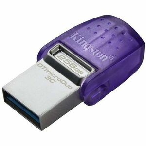 Memorie USB Kingston 256GB DataTraveler microDuo 3C 200MB/s dual USB-A + USB-C imagine