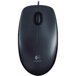 Mouse optic M100 (dark gray) imagine