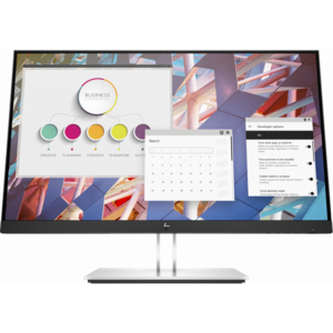 Monitor LED HP E24 G4 23.8 inch 5 ms Negru 60 Hz imagine