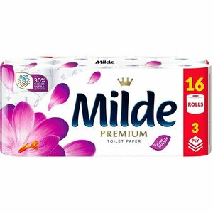 Hartie igienica Milde Relax Purple, 3 straturi, 16 role imagine