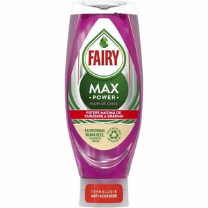 Detergent de vase Fairy MaxPower Cherry Blossom, 650 ml imagine