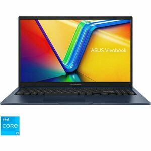 Laptop ASUS 15.6'' Vivobook 15 X1504VA, FHD, Procesor Intel® Core™ i3-1315U (10M Cache, up to 4.50 GHz), 8GB DDR4, 512GB SSD, GMA UHD, No OS, Quiet Blue imagine