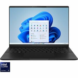 Laptop ASUS 14'' Vivobook S 14 OLED S5406MA, WUXGA, Procesor Intel® Core™ Ultra 5 125H (18M Cache, up to 4.50 GHz), 16GB LPDDR5X, 512GB SSD, Intel Arc, Win 11 Pro, Neutral Black imagine