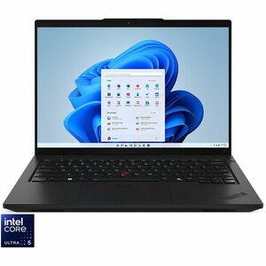 Laptop Lenovo 14'' ThinkPad L14 Gen 5, WUXGA IPS, Procesor Intel® Core™ Ultra 5 125U (12M Cache, up to 4.30 GHz), 32GB DDR5, 1TB SSD, Intel Graphics, Win 11 Pro, Eclipse Black imagine