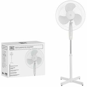 Ventilator cu picior EMMA, 45W, 3 viteze, alb imagine