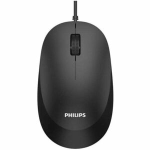 Mouse Philips SPK7207BL, USB 2.0, optic, 1000 DPI, 1.5m, negru imagine