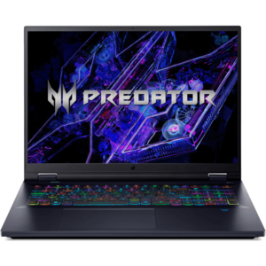 Laptop Acer Gaming 18'' Predator Helios 18 PH18-72, WQXGA IPS 240Hz, Procesor Intel® Core™ i9 14900HX (36M Cache, up to 5.80 GHz), 32GB DDR5, 1TB SSD, GeForce RTX 4080 12GB, No OS, Abyssal Black imagine