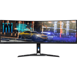 Monitor LED Lenovo Gaming Legion R45w-30 Curbat 44.5 inch DQHD VA 1 ms 170 Hz USB-C HDR FreeSync Premium Pro imagine