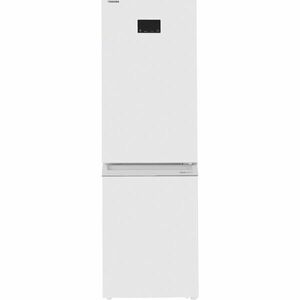 Combina frigorifica Toshiba GR-RB449WE-PMJ(51), 338 l, No Frost, Clasa E, Afisaj LED, Control electronic, Iluminare LED, H 185.8 cm, Alb imagine