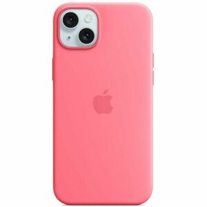 Husa de protectie Apple Silicone Case with MagSafe pentru iPhone 15 Plus, Pink imagine