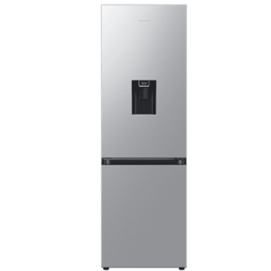 Combina frigorifica Samsung RB34C632ESA/EF, 341 l, Total No Frost, All-Around Cooling, Compresor Digital Inverter, Dozator apa, WiFi, Clasa E, H 185 cm, Inox imagine