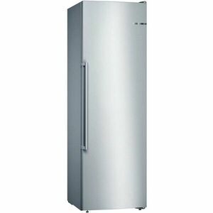 Congelator Bosch GSN36BIEP, 255 l, 4 sertare, No Frost, Clasa E, H 186 cm, Inox Antiamprenta imagine