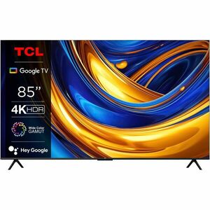 Televizor LED TCL 85P655, 214 cm, Smart Gloogle TV, 4k Ultra HD, Clasa F (Model 2024) imagine