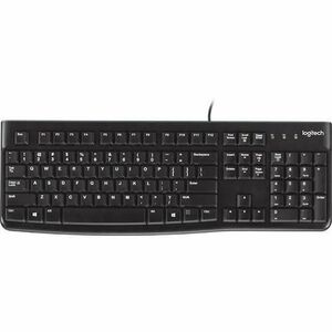 Tastatura Logitech Business K120, USB, layout US (Negru) imagine