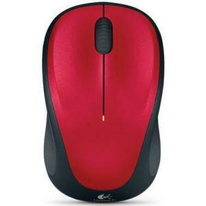 Mouse Wireless Logitech Optic Wireless M235, USB, 1000 DPI (Rosu) imagine