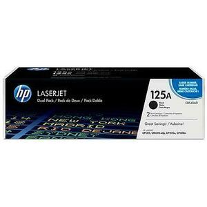 Toner HP CB540AD (Negru) - Pachet dublu imagine