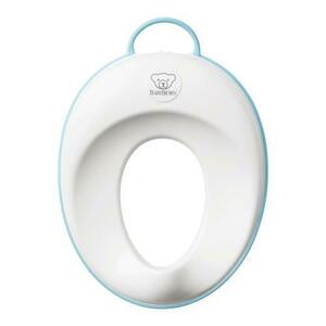 Reductor pentru toaleta Toilet Training Seat, White/Turquoise, BabyBjorn imagine